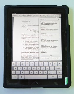 El libro de Grafos en el iPad